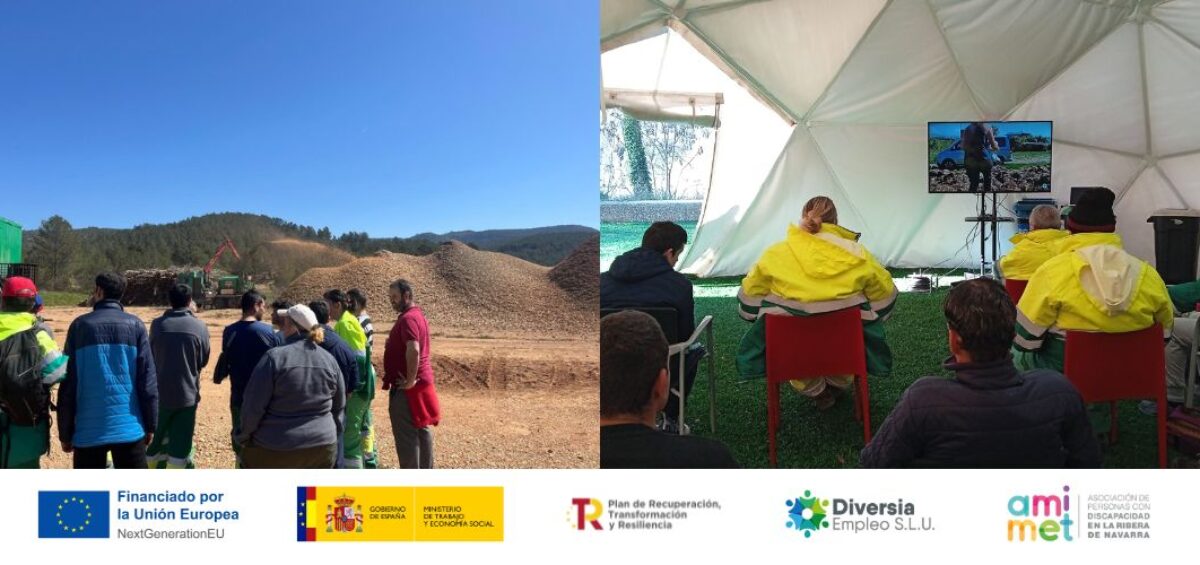 Acciones formativas realizadas en el mes de abril en Campus Diversia dentro del programa Perte