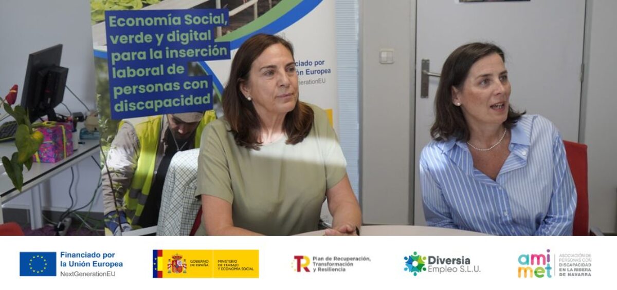 Representantes de Qampo Diversia en la sesión de buenas practicas