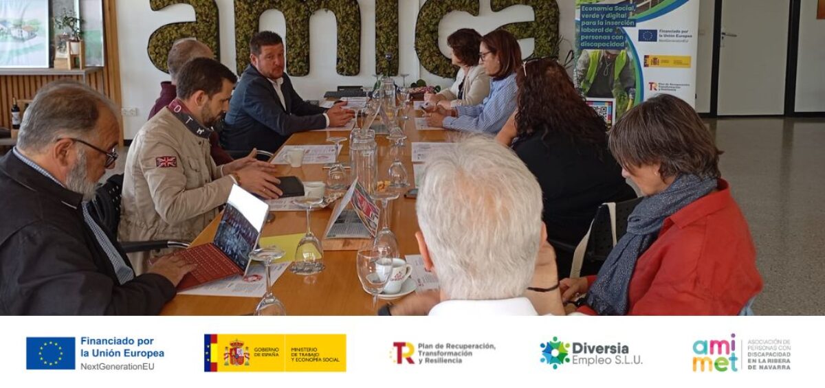 Jornada de Impacto del medio rural de Amica, Amimet y representantes del ayuntamiento de Torrelavega